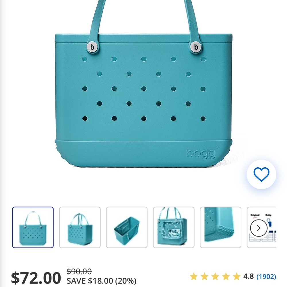 BOGG BAG Teal Tote